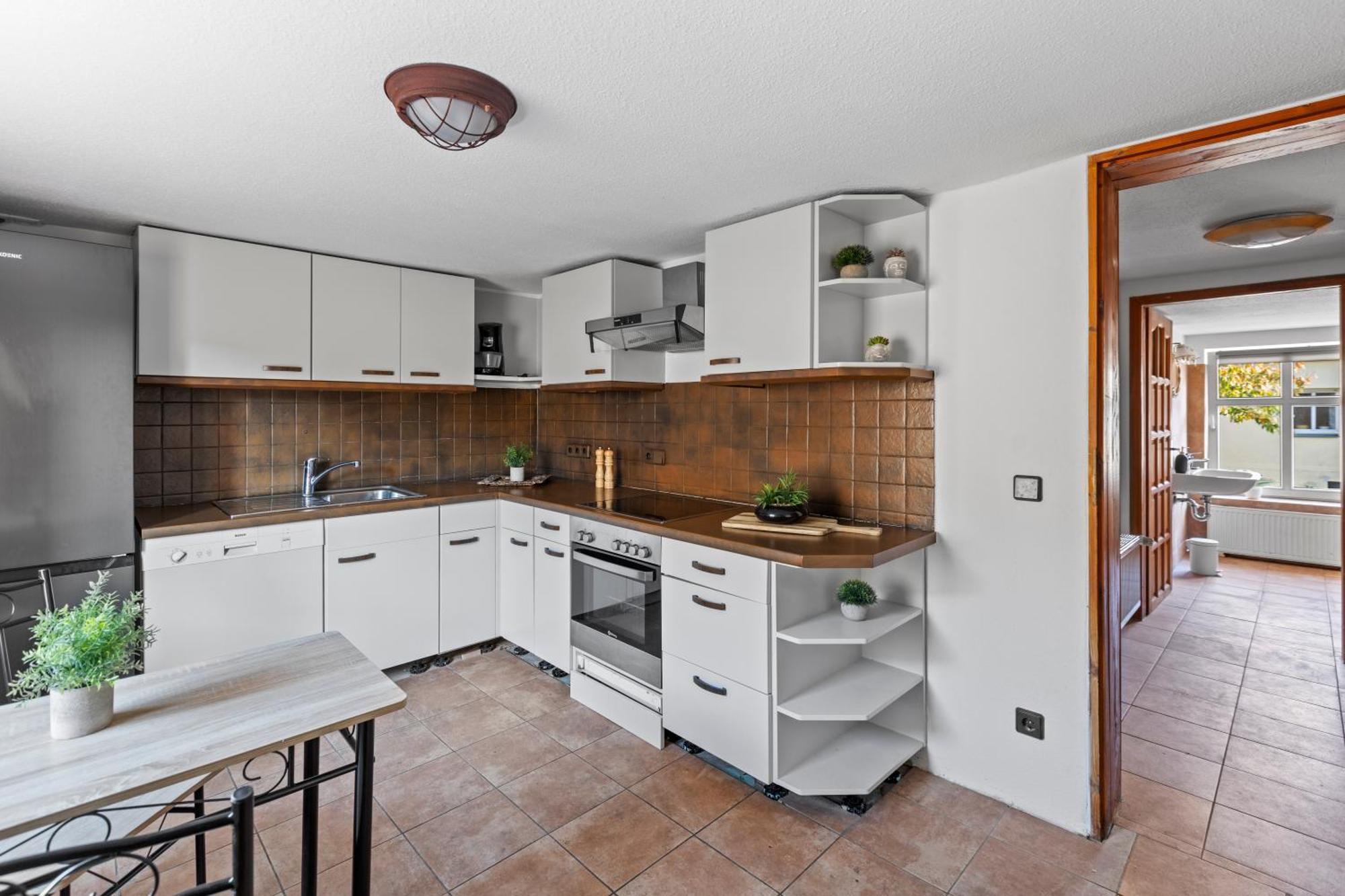 Sabina Monteurwohnung I 75 Zoll Tv I Kueche I Bad I Backofen I Trebbin Exteriör bild